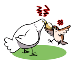 Too free pigeons sticker #3598898