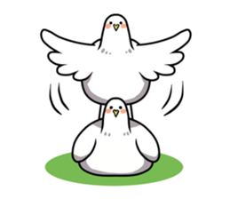 Too free pigeons sticker #3598899