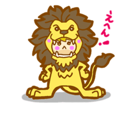 "KAWAII" Costume Zoo sticker #3598913