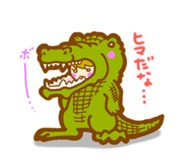 "KAWAII" Costume Zoo sticker #3598934