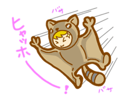 "KAWAII" Costume Zoo sticker #3598935