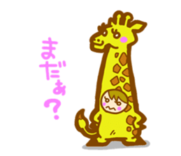 "KAWAII" Costume Zoo sticker #3598939