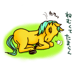 Pretty horses sticker #3599714