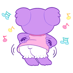 Purple Koala