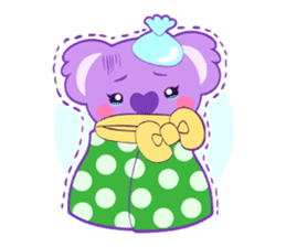 Purple Koala sticker #3599923
