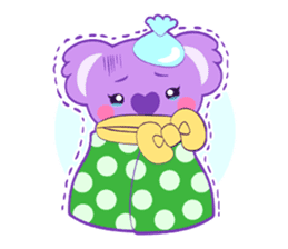 Purple Koala sticker #3599923