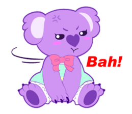 Purple Koala sticker #3599933
