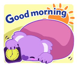 Purple Koala sticker #3599937