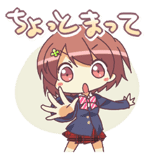 Cute Schoolgirl MISAKI sticker #3600392