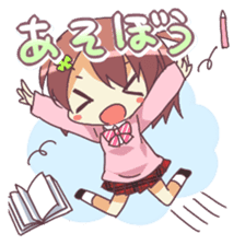 Cute Schoolgirl MISAKI sticker #3600396