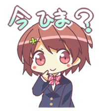 Cute Schoolgirl MISAKI sticker #3600397
