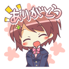 Cute Schoolgirl MISAKI sticker #3600400