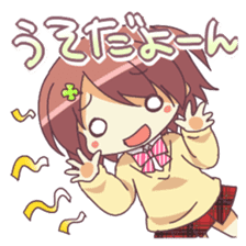 Cute Schoolgirl MISAKI sticker #3600411