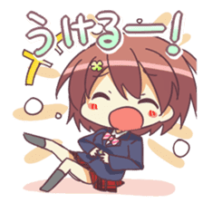 Cute Schoolgirl MISAKI sticker #3600412