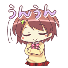Cute Schoolgirl MISAKI sticker #3600413