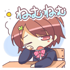 Cute Schoolgirl MISAKI sticker #3600416