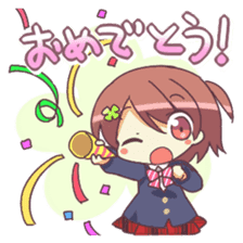 Cute Schoolgirl MISAKI sticker #3600417