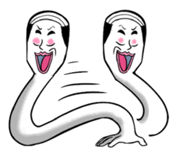 The Uncle which changes a body freely sticker #3600629