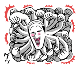 The Uncle which changes a body freely sticker #3600630