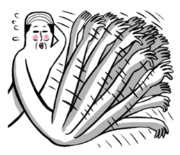 The Uncle which changes a body freely sticker #3600636