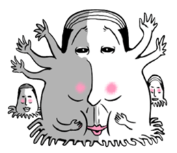 The Uncle which changes a body freely sticker #3600665