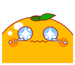 Cute fruits friends sticker #3601249