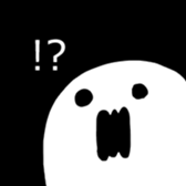 Ribbon-chan and haunted-chan sticker #3601360