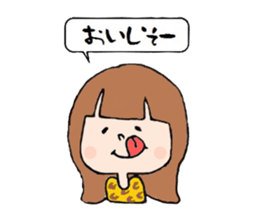 Normal girls ~ Moe ~ sticker #3602683