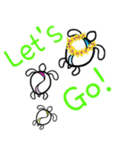 Aloha hula sticker #3602869