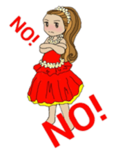 Aloha hula sticker #3602871