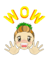 Aloha hula sticker #3602878