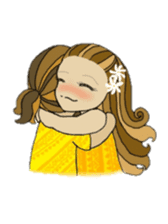 Aloha hula sticker #3602882