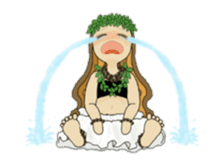 Aloha hula sticker #3602888