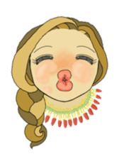 Aloha hula sticker #3602890