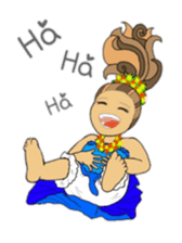 Aloha hula sticker #3602893