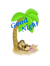 Aloha hula sticker #3602896