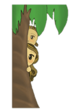 Aloha hula sticker #3602903