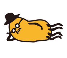 Creatures having many feet sticker #3603450