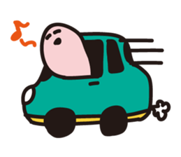 Creatures having many feet sticker #3603454