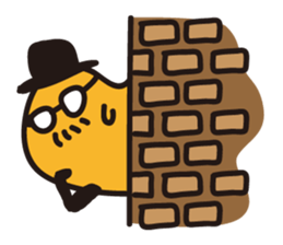 Creatures having many feet sticker #3603455