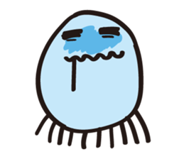 Creatures having many feet sticker #3603456