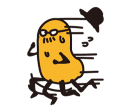 Creatures having many feet sticker #3603465