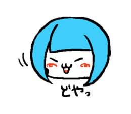 Daily life of [mukuchan] sticker #3604042