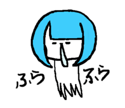 Daily life of [mukuchan] sticker #3604049