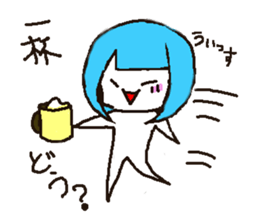 Daily life of [mukuchan] sticker #3604056