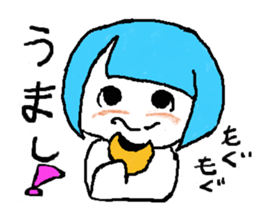 Daily life of [mukuchan] sticker #3604060