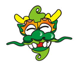 Q  Dragon sticker #3604588