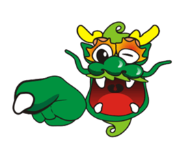 Q  Dragon sticker #3604597