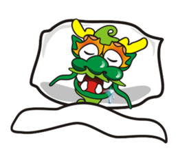 Q  Dragon sticker #3604605