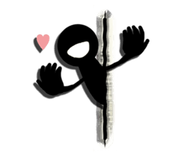 Mysterious Guy sticker #3605060